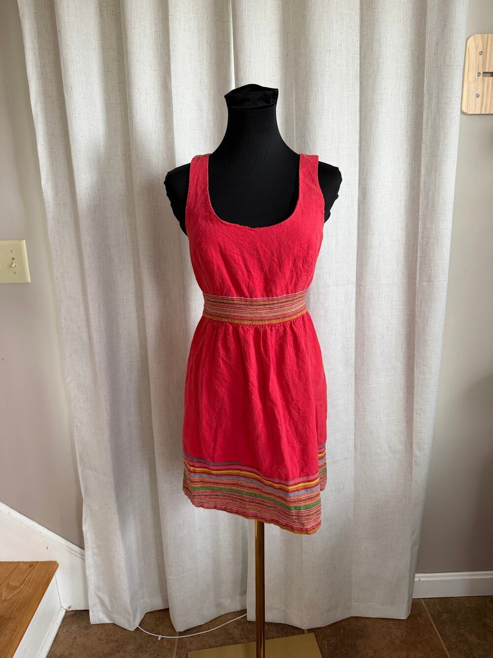 Red Boho Dress By Staring At Stars Size Medium